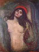 Edvard Munch The Lady oil painting artist